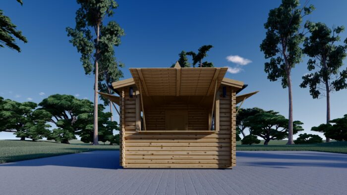 Verkaufsstand,44mm, 4x4 m, 16m² – Bild 5