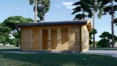 Gartenhaus MARIA (44 mm) 30 m² – Bild 2