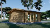 Gartenhaus MARIA (44 mm) 30 m² – Bild 3