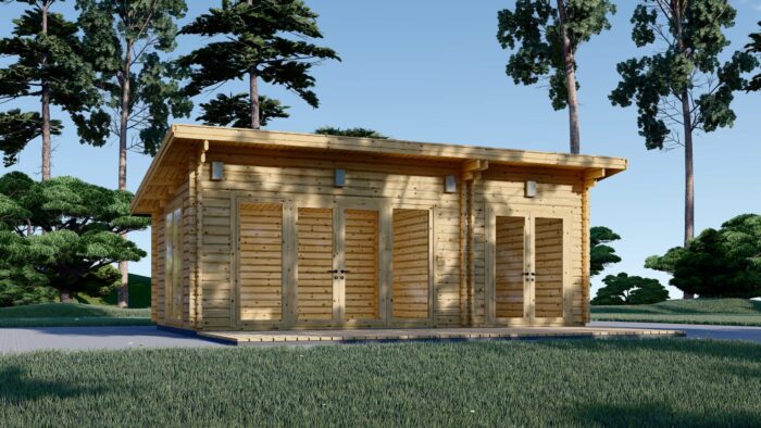 Blockbohlenhaus MARINA 30 m² – Bild 5