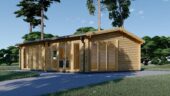 Premium Blockbohlenhaus MARTIN 48 m² – Bild 2