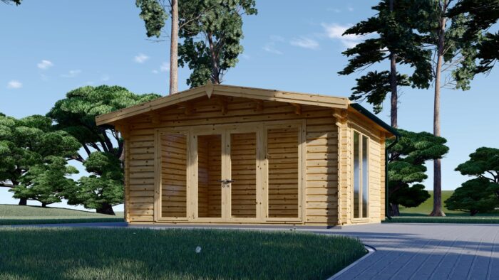 Gartenhaus MARTINA, 5x4m, 20m² – Bild 2