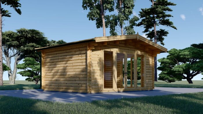 Gartenhaus MARTINA, 5x4m, 20m² – Bild 3