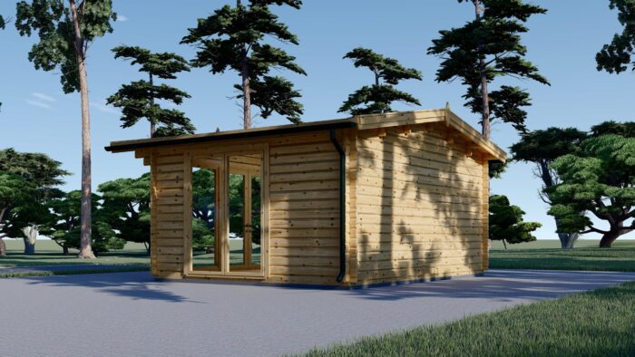 Gartenhaus MARTINA, 5x4m, 20m² – Bild 4