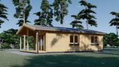 Blockbohlenhaus MATREI (66 mm), 6x10m, 60m² – Bild 5