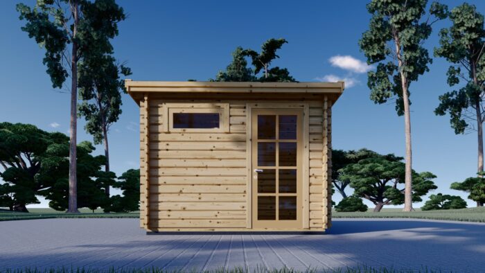 Gartenhaus aus Holz Kit (28mm), 3x2m, 6m² – Bild 5