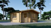 Gartenhaus Nele, 6x6m, 36m² Isoliert