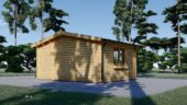 Gartenhaus Nele, 6x6m, 36m² Isoliert – Bild 5