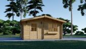 Gartenhaus Nele, 6x6m, 36m² Isoliert – Bild 6