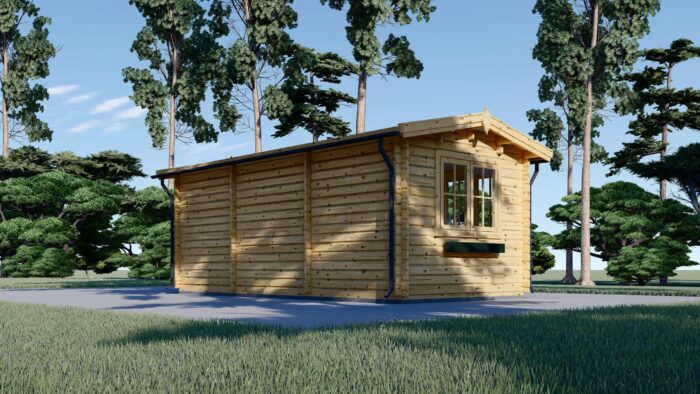 Gartenhaus OSKAR, 6x3 m, 18 m² – Bild 3