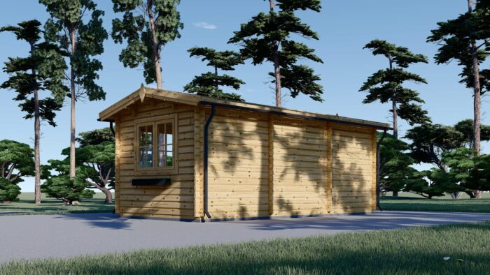 Gartenhaus OSKAR, 6x3 m, 18 m² – Bild 4