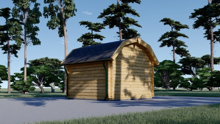Gartenhaus  OHIO (34 mm), 3x3 m, 9 m² – Bild 3