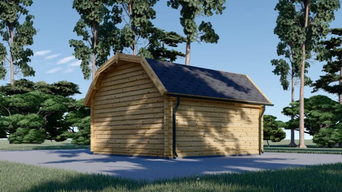 Gartenhaus OHIO (34 mm), 4x4 m, 16 m² – Bild 5