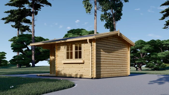 Premium Gartenhaus OTTO 5x4 m, 20 m² Isoliert – Bild 3