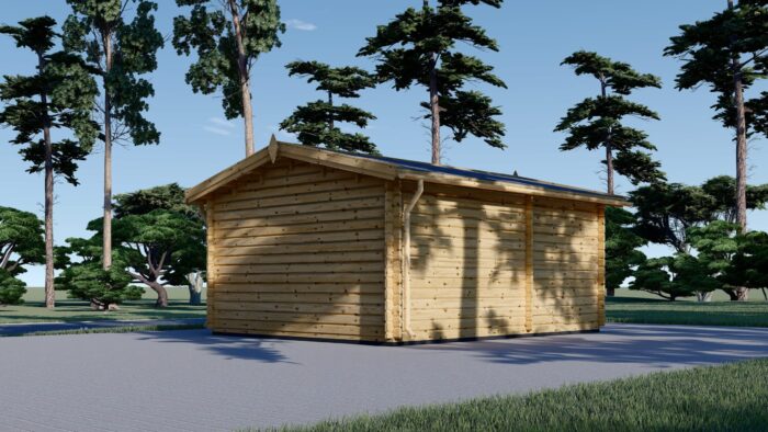 Premium Gartenhaus OTTO 5x4 m, 20 m² Isoliert – Bild 4