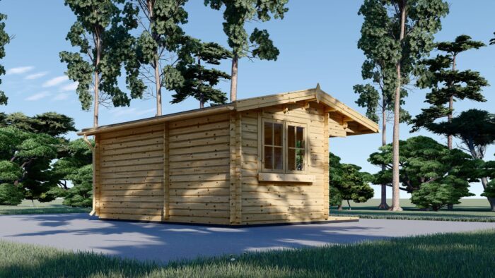 Premium Gartenhaus OTTO 5x4 m, 20 m² Isoliert – Bild 5