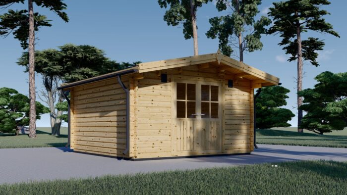 Gartenhaus PALM, 4x4m, 16m² – Bild 2
