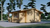 Gartenhaus Wels (44 mm) 21 m² – Bild 5