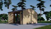 Gartenhaus ELSA (34 mm + Holzverschalung), 5x3m, 15m² Isoliert – Bild 4