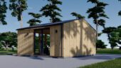 Gartenhaus ELSA (34 mm + Holzverschalung), 5x4m, 20m² Isoliert – Bild 7