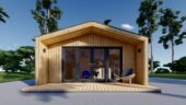 Gartenhaus ELSA (34 mm + Holzverschalung), 5x5m, 25m² – Bild 3