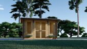 Gartenhaus Meran, 4x3m, 12m² Isoliert – Bild 2