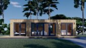 PREMIUM Gartenhaus (Isoliert, SIPS), 10.5x4.5 m, 40 m² – Bild 5