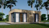 Premium Gartenhaus (34–44 mm + Holzverschalung), 6,5×4,5 m – 30 m²