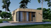 Premium Gartenhaus TOBI, 6×5 m – 30 m² Extra Isoliert