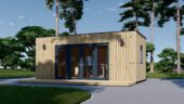 Premium Gartenhaus Tobi (34mm + Holzverschalung), 6x3m, 18m²Extra Isoliert