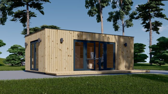 Premium Gartenhaus (34 mm + Holzverschalung) 7x4 m, 28 m² – Bild 5
