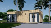 Gartenhaus PREMIUM (34mm + Holzverschalung), 7.5x4m, 30m² Extra Isoliert – Bild 3