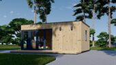 Premium Gartenhaus (34mm + Holzverschalung), 6x4m, 24m² – Bild 3