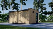 Gartenhaus PREMIUM 5x3 m, 15 m² Extra Isoliert – Bild 3