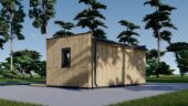 Premium Gartenhaus Tobi (34mm + Holzverschalung), 6x3m, 18m²Extra Isoliert – Bild 5