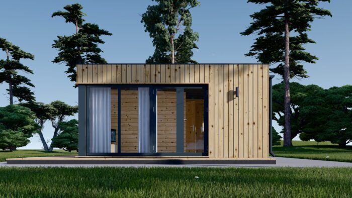 Premium Gartenhaus TOBI, 6×5 m – 30 m² Extra Isoliert – Bild 3