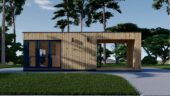 Gartenhaus PREMIUM mit Terrasse 5x3 m, 15 m² + 9 m² Isoliert – Bild 3