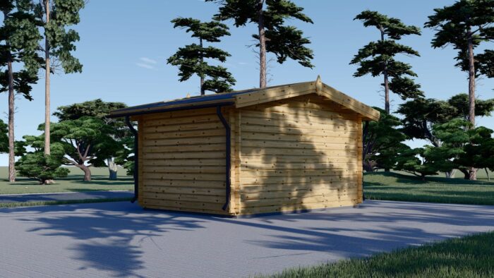 Gartenhaus Ried, 4x3 m, 12 m² – Bild 3