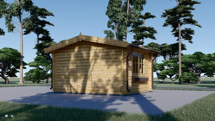 Gartenhaus Ried, 4x3 m, 12 m² – Bild 4