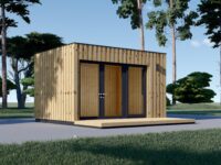PREMIUM Gartenhaus (Isoliert, SIPS), 4.1x2.4 m, 10 m²