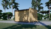 PREMIUM Gartenhaus (Isoliert, SIPS), 4.1x2.4 m, 10 m² – Bild 3