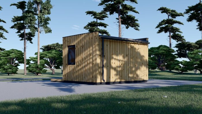 PREMIUM Gartenhaus (Isoliert, SIPS), 4.1x2.4 m, 10 m² – Bild 4
