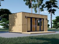 Premium Gartenhaus (Isoliert, SIPS), 6x3 m, 18 m²