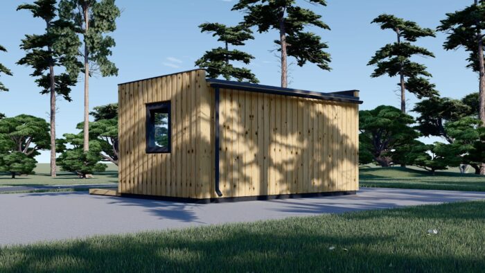 Premium Gartenhaus (Isoliert, SIPS), 6x3 m, 18 m² – Bild 3