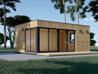 Premium Gartenhaus (Isoliert, SIPS), 6x4 m, 24 m²