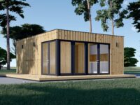 Premium Gartenhaus (Isoliert, SIPS), 6x5 m, 30 m²