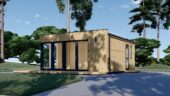 Premium Gartenhaus (Isoliert, SIPS), 6x5 m, 30 m² – Bild 4