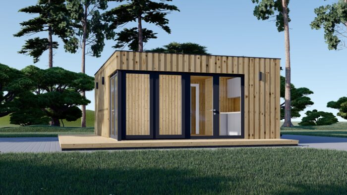 Premium Gartenhaus (Isoliert, SIPS), 6x5 m, 30 m² – Bild 5