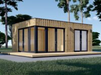 Premium Gartenhaus (Isoliert, SIPS), 6.5x4.5 m, 30 m²