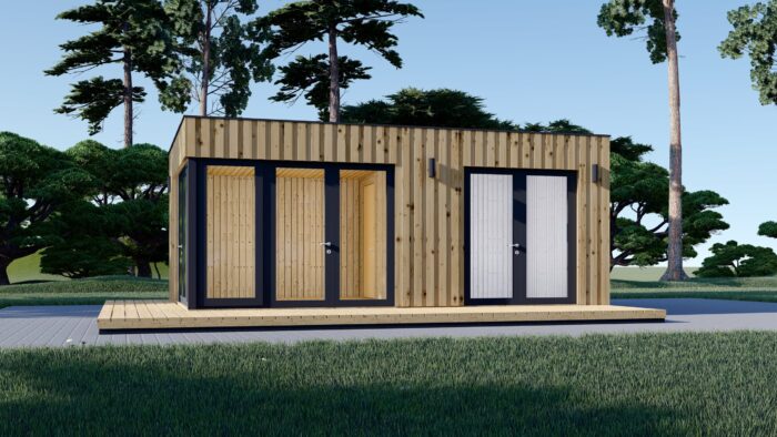 Premium Gartenhaus (Isoliert, SIPS), 6.5x4.5 m, 30 m² – Bild 3